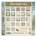 Botanical woodland scrapbook paper from Stamperia Herbarium Silvae collection