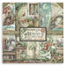 Stamperia 8x8 nature-themed paper pack for cardmaking and journaling