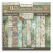 Stamperia Herbarium Silvae 12x12 botanical backgrounds scrapbook paper pack
