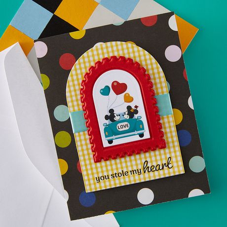 Spellbinders Rub-ons Classic Mouse Love