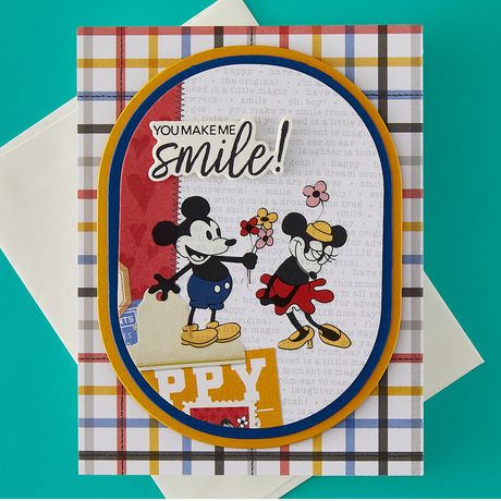 Spellbinders Rub-ons Classic Mouse Love
