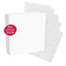 Simple Stories SN@P! Binder 6x8 in Simple Grid pattern with lay-flat spine and assorted clear pocket page protectors.
