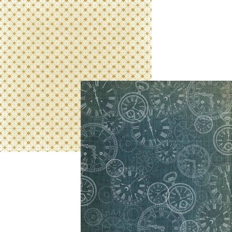 Delightful Discovery by Annette Green 12x12 inch scrapbook paper pack, 12 double-sided 250gsm sheets with 24 designs.