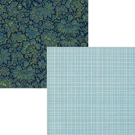 Delightful Discovery by Annette Green 12x12 inch scrapbook paper pack, 12 double-sided 250gsm sheets with 24 designs.