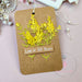 Greeting Card using Dress My Craft Die Set Spring Flowers #1 