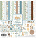 Carta Bella Little Lullabies Baby Boy 12x12" Collection Kit - double-sided scrapbooking papers and sticker sheet