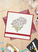 Couture Creations LetterPress Impression Stamp Best Wishes Floral