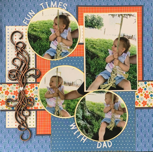 Reaching Out Double Page Layout Kit.