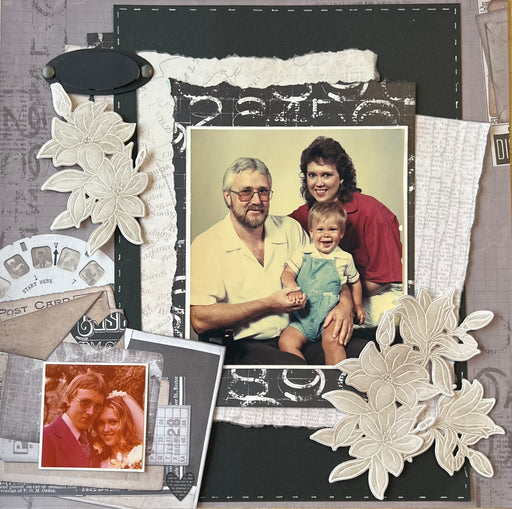 Vintage Essentials Double Page Layout Kit.