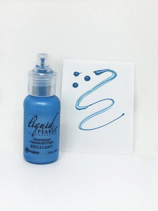 Bottle of Liquid Pearls dimensional pearl paint in Brilliant colour 