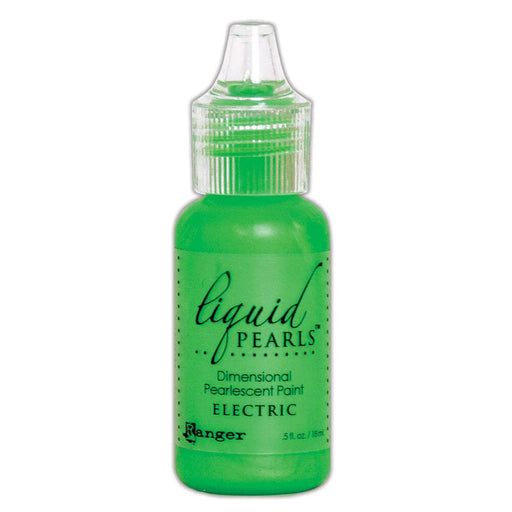 Bottle of Liquid Pearls dimensional pearl paint in Electric colour 