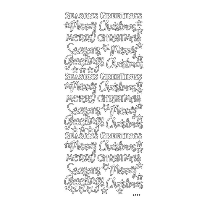 PeelCraft Christmas Greetings PC4117