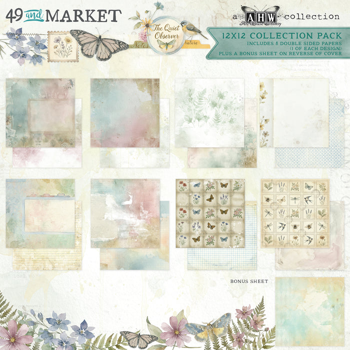 49 & Market  Collection Pack 12"X12" The Quiet Observer