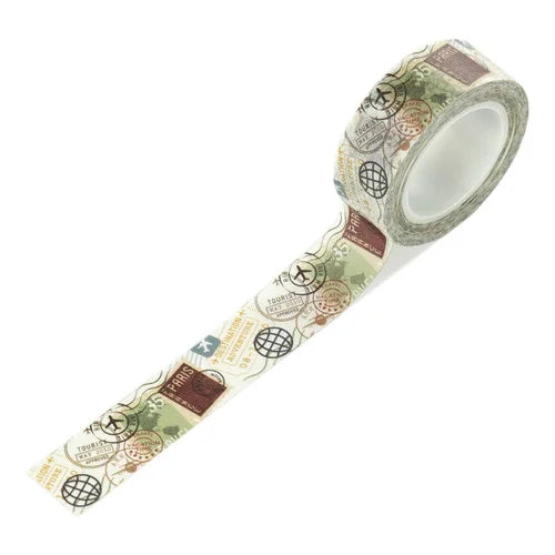 Echo Park Washi Tape Destination Stamps