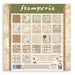 Stamperia All Around 12x12 inch Maxi Paper Pad cover featuring botanical, butterfly, and lizard illustrations for scrapbooking and cardmaking.