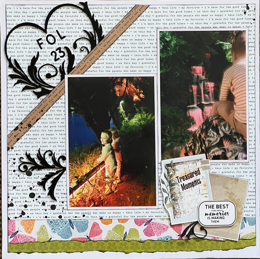 American Crafts Double Page Layout Kit.