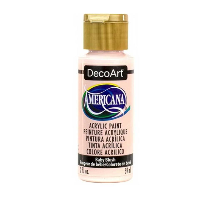 Americana Acrylic Paint Reds Baby Blush DA398