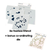 Product graphic showing the Pinkfresh Studio Be Fearless 5-piece layering stencil pack alongside its matching multi-piece co-ordinating metal cutting die as a discounted clearance bundle.