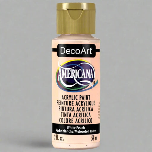 Americana Acrylic Paint Reds White Peach DA024