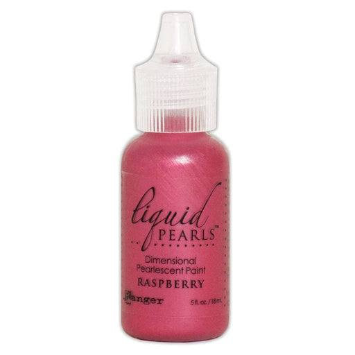Bottle of Liquid Pearls dimensional pearl paint in Raspberry colour 