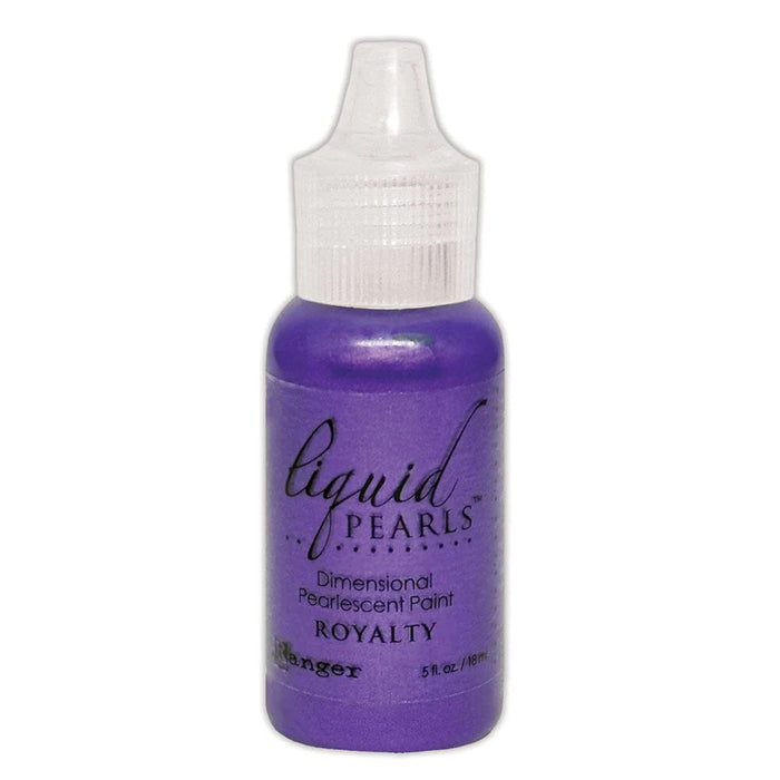 Bottle of Liquid Pearls dimensional pearl paint in Royalty colour 