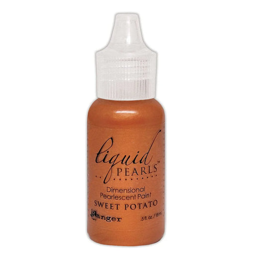 Bottle of Liquid Pearls dimensional pearl paint in Sweet Potato colour 