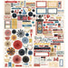 49 & Market Mouse & Co 159-piece die cut embellishment set for scrapbooking and paper crafts