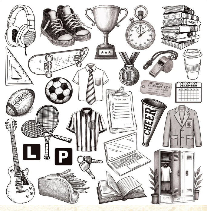 Bonus Sheet for Schoolday Stories Collection from Bee Arty