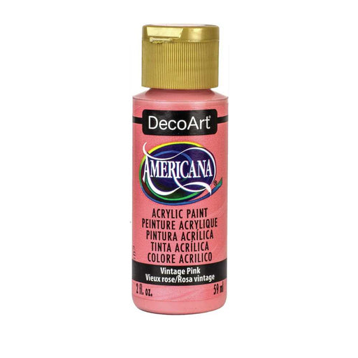 Americana Acrylic Paint Reds Vintage Pink DA369