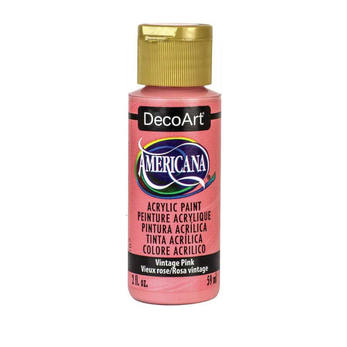 Americana Acrylic Paint Reds Vintage Pink DA369