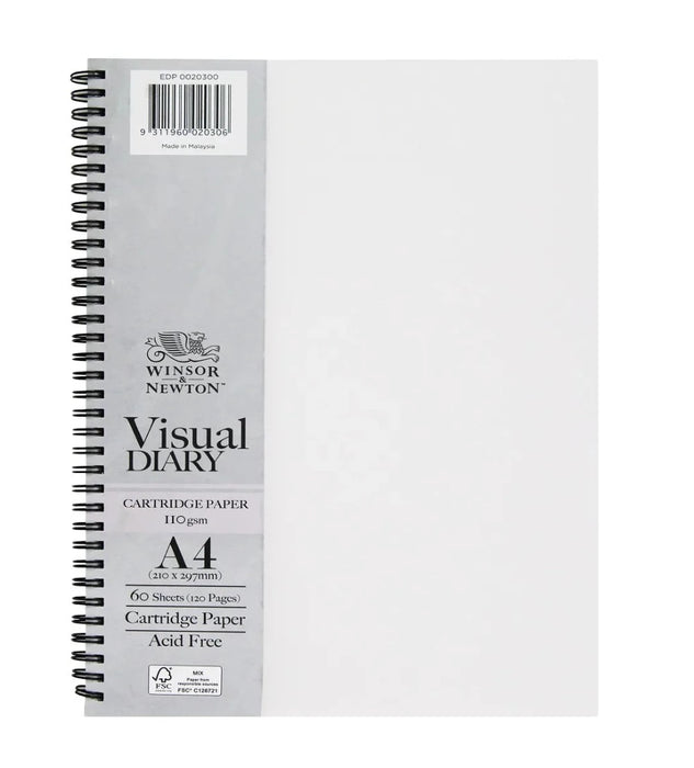 WINSOR AND NEWTON VISUAL DIARY A4