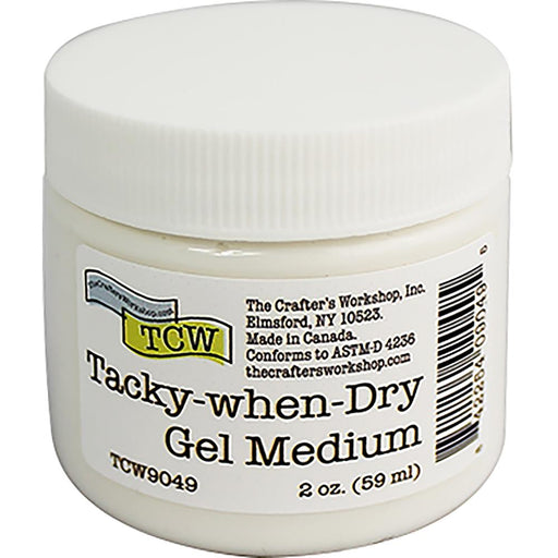 Tacky-when-Dry Gel Medium 2oz