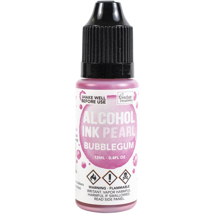 Couture Creations Pearl Alcohol Ink Bubblegum