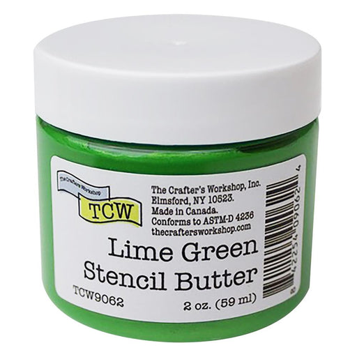 The Crafters Workshop Stencil Butter Lime Green
