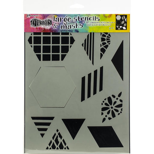 Dylusions  Large Stencil 2inch Quilt