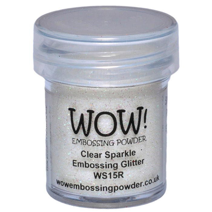 Wow! Embossing Powder Glitter Clear Sparkle
