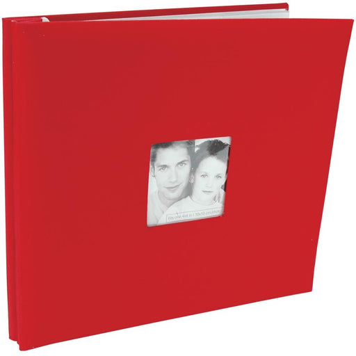 MBI 12x12" Postbound Fashion Album Red