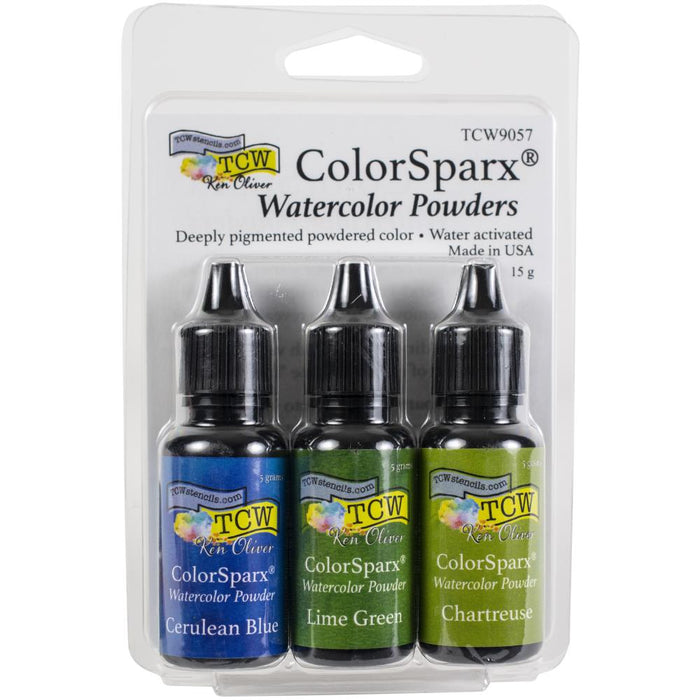 Ken Oliver ColorSparx Watercolour Powders Poolside