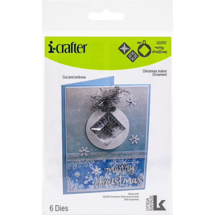 i-crafter Die Christmas Ornament