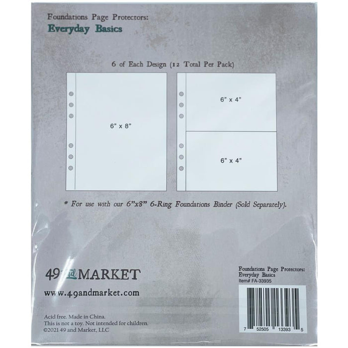 49&MARKET FOUNDATIONS PAGE PROTECTORS
