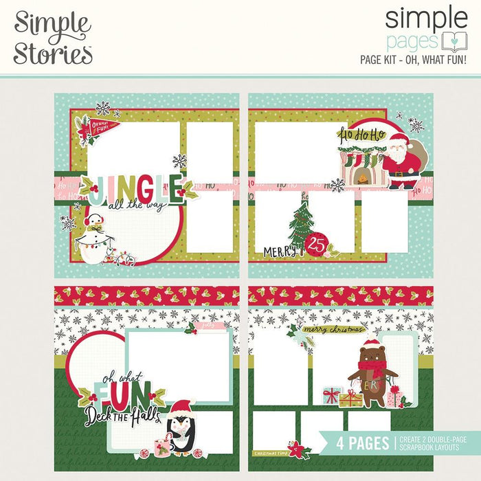Simple Stories Simple Pages Kit. O What Fun 