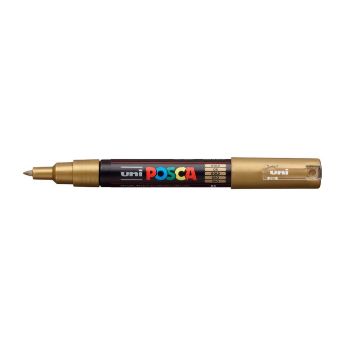 Posca Marker 0.7mm Extra-fine Bullet Tip Gold