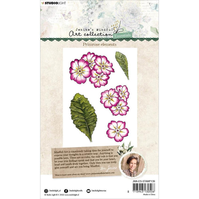 STUDIO LIGHT CLEAR STAMP PRIMROSE ELEMENTS