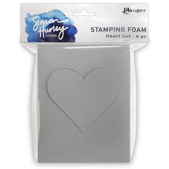 Simon Hurley Create Stamping Foam Heart Cut