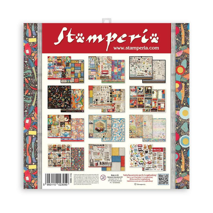 Stamperia Paper Collection Pack 12x12 Bauhaus