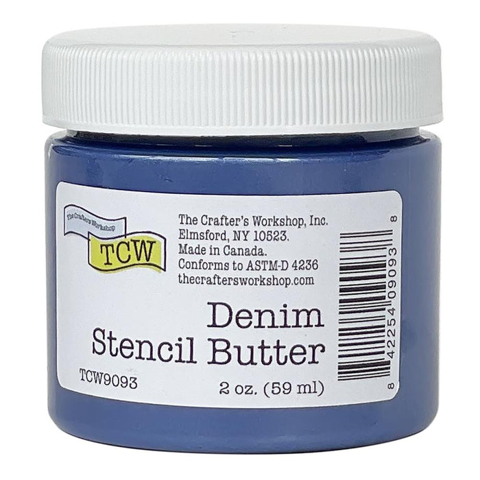 The Crafters Workshop Stencil Butter Denim