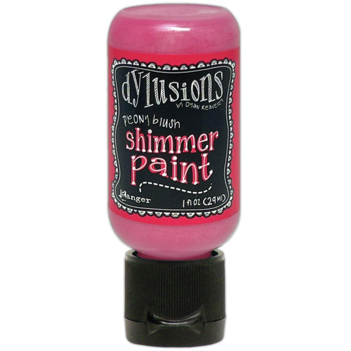 Dylusions Shimmer Acrylic Paint 1oz (29ml) Peony Blush