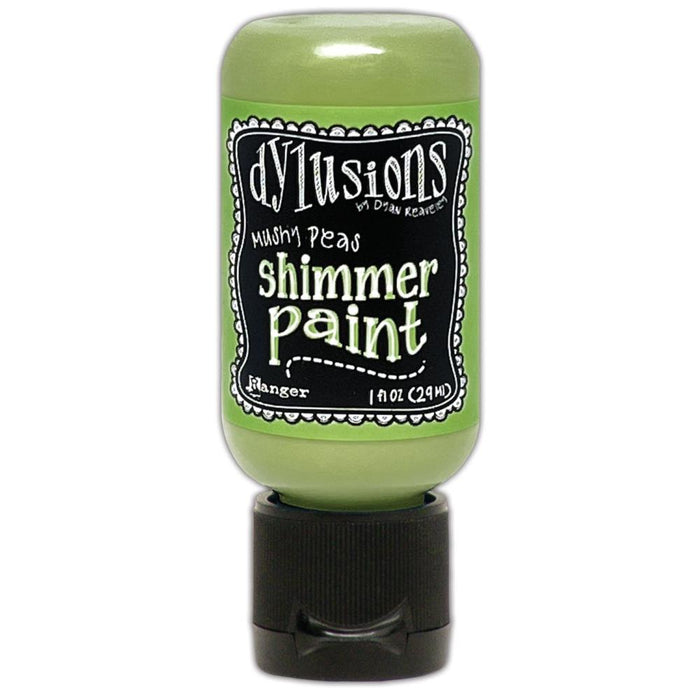 Dylusions Shimmer Acrylic Paint 1oz (29ml) Mushy Peas