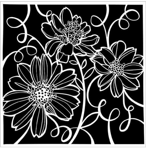 The Crafters Workshop 6x6 inch Tangled Flora TCW1059s.