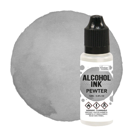 Couture Creations Alcohol Ink Pewter 12ml.